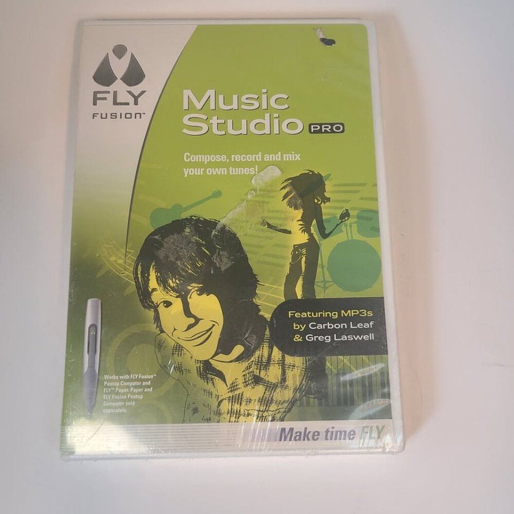 FLY Fusion -- Music Studio Pro (FLY Pentop Computer, 2007) DISC ONLY no Pen
